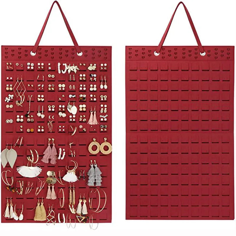 accroche bijoux Rouge