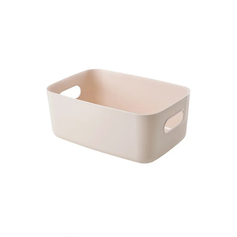 bac rangement plastique Rose S