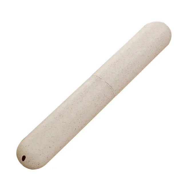 boite brosse a dent voyage Beige