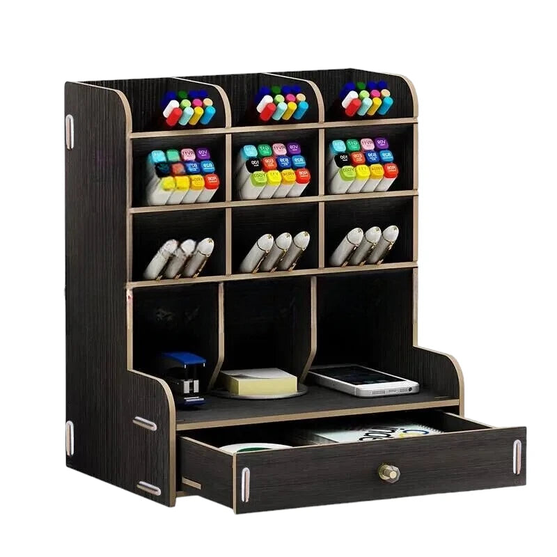 boite rangement feutre Noir