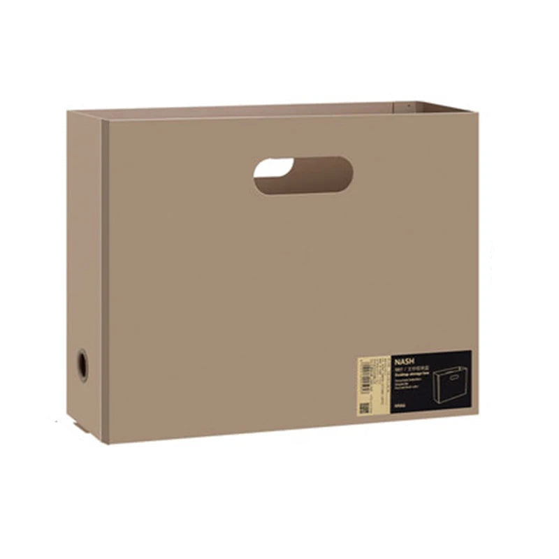 boite porte revue Marron