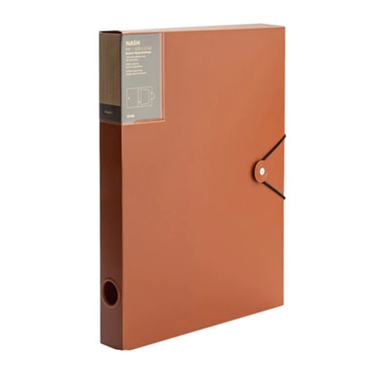 boite range documents Rouge