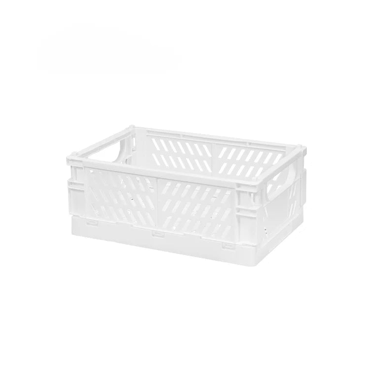 cagette plastique pliable Blanc M