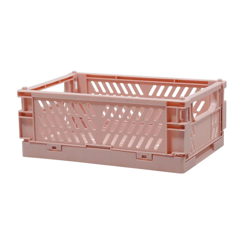 cagette plastique pliable Rose M