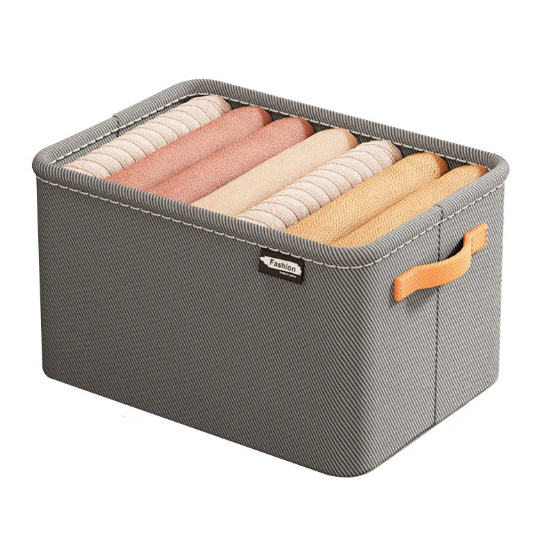 caisse rangement vetement Gris L