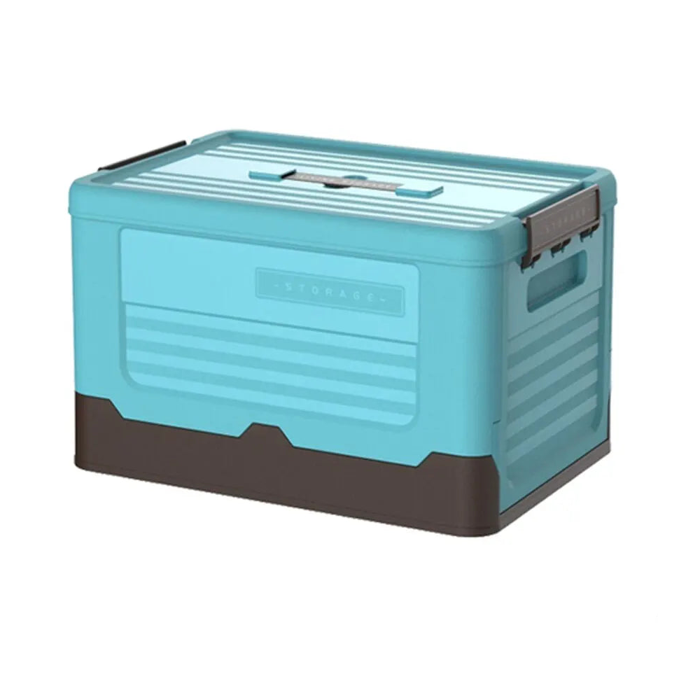 caisse de rangement pliable Bleu