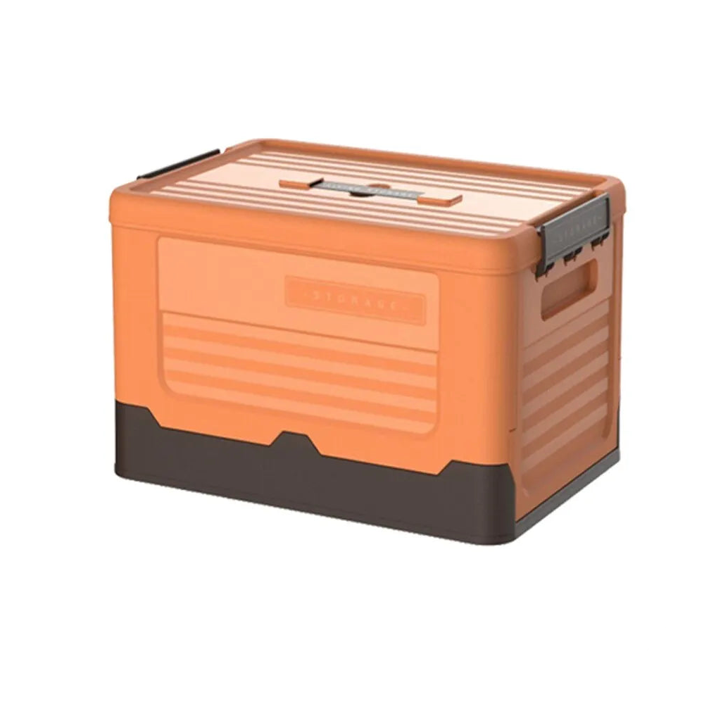 caisse de rangement pliable Orange