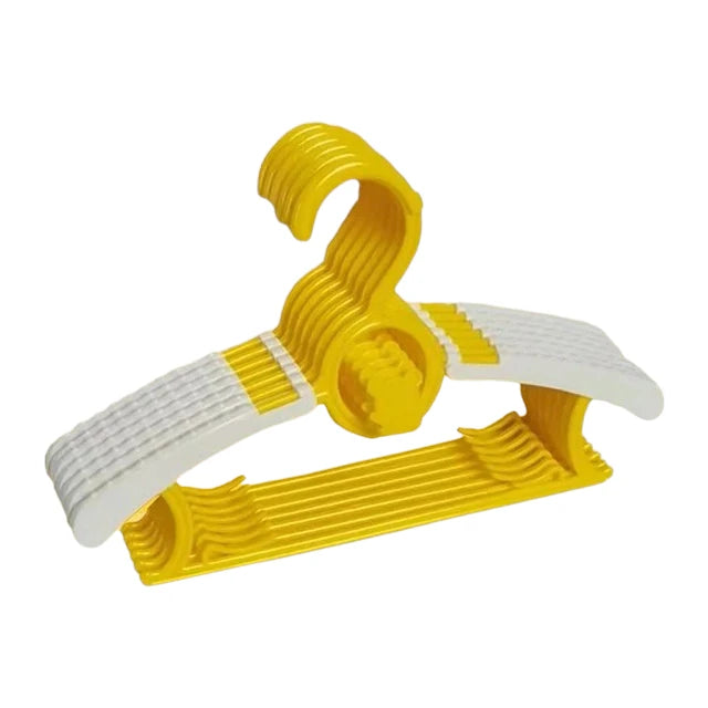 cintre vetement bebe Jaune 5 pièces