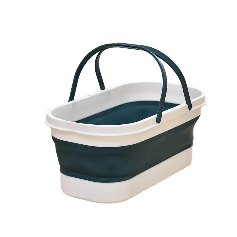corbeille a linge pliable Vert