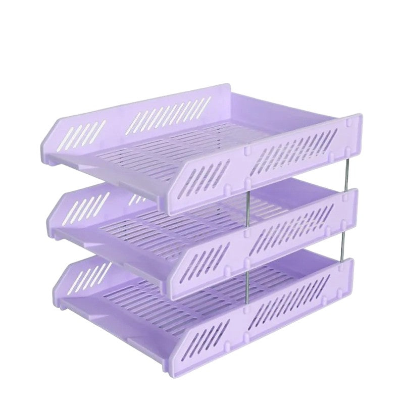 corbeilles courrier Violet