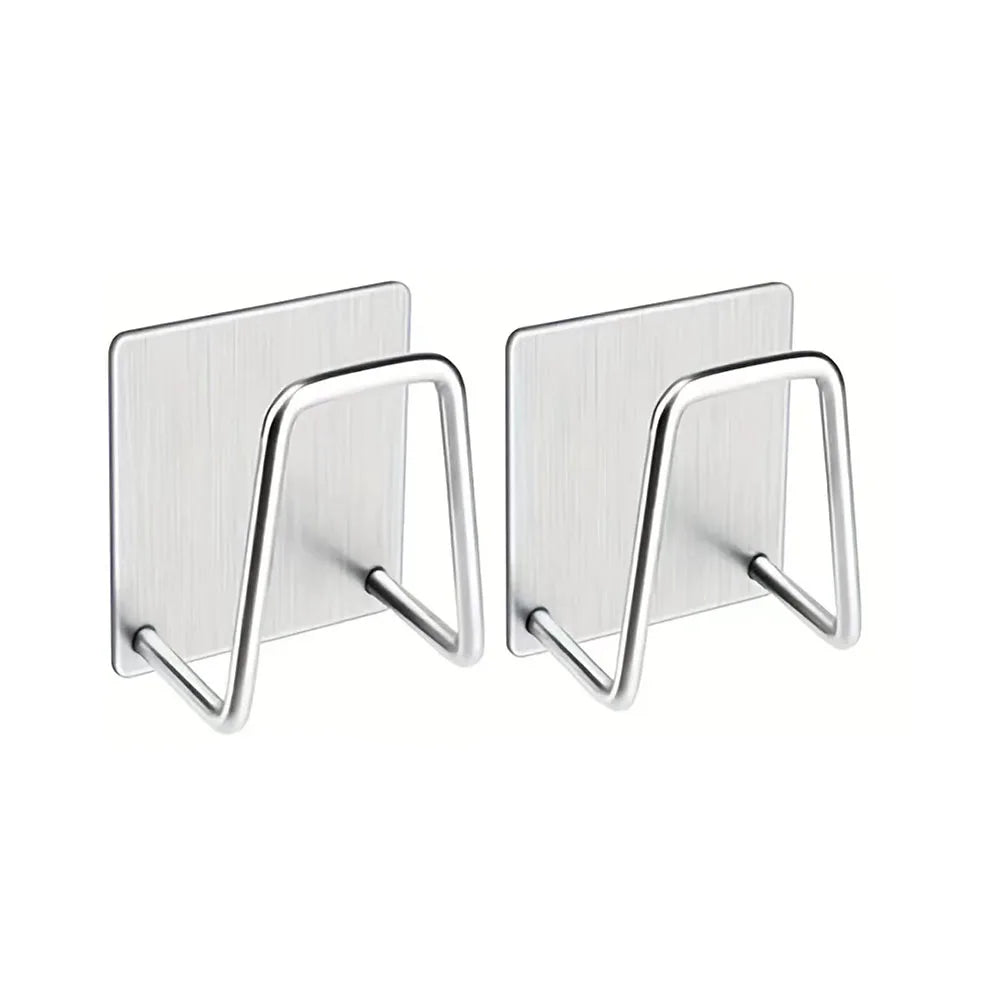 crochet mural adhesif 2 pièces