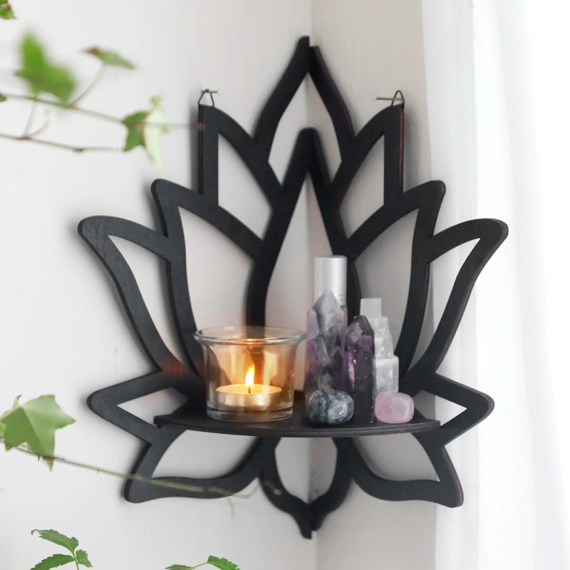 etagere d angle design Lotus