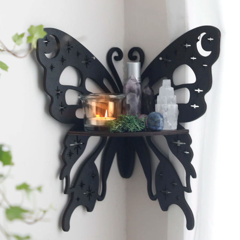 etagere d angle design Papillon 2