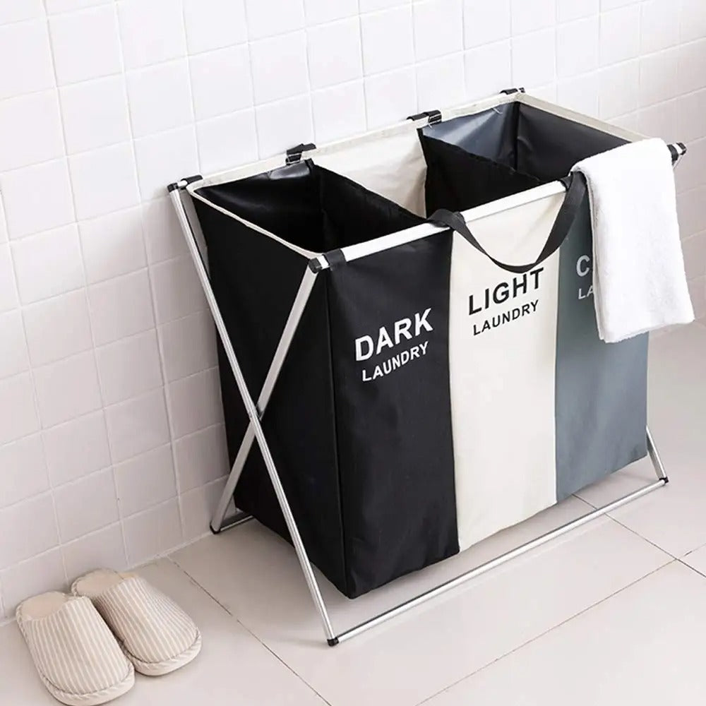 panier linge sale triple