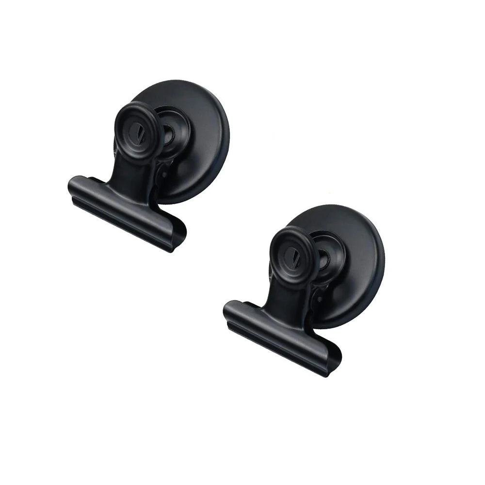 pince aimant Noir 2 pièces