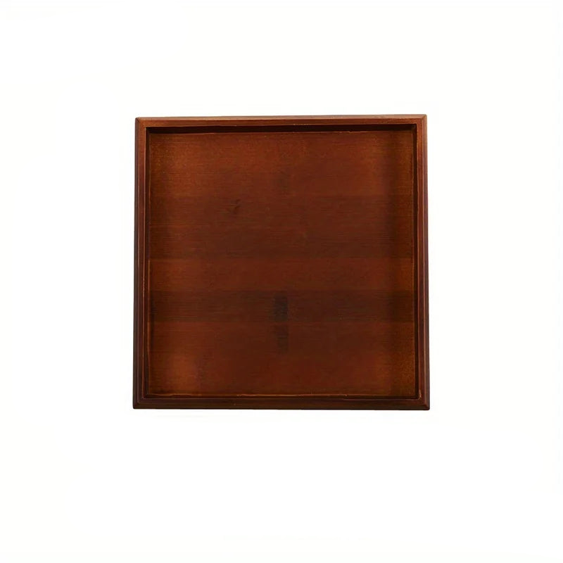 plateau de service bois Bois sombre L