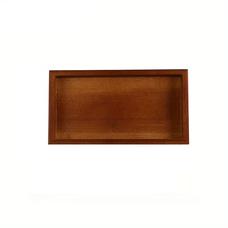 plateau de service bois Bois sombre S