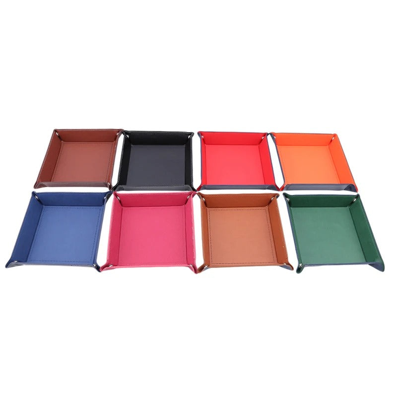 Plateau de jeu en cuir avec étui : plateau de jeu et pochette pour jeu de société Plateau de jeu en cuir avec étui : plateau de jeu et pochette pour jeu de société
