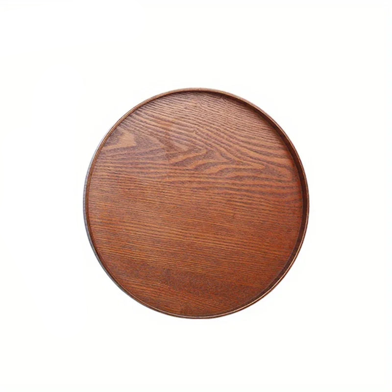 plateau rond en bois L