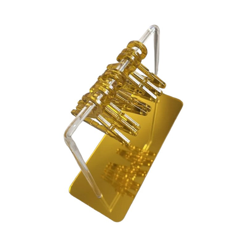 porte bijoux original Jaune
