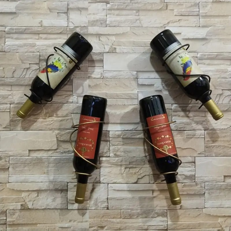 porte bouteille mural original