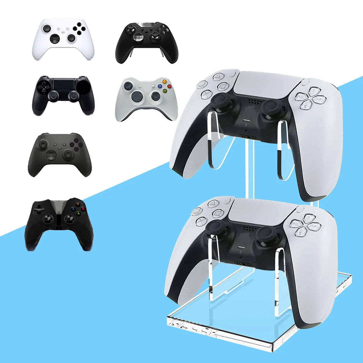 porte manette Transparent