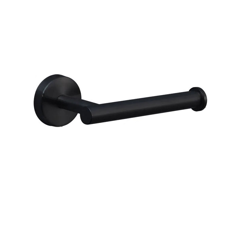 porte rouleau papier toilette mural Noir