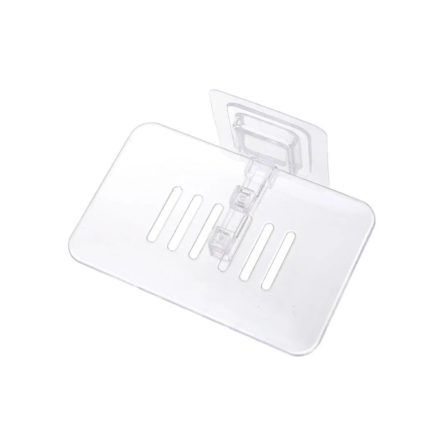 porte savon adhesif Blanc