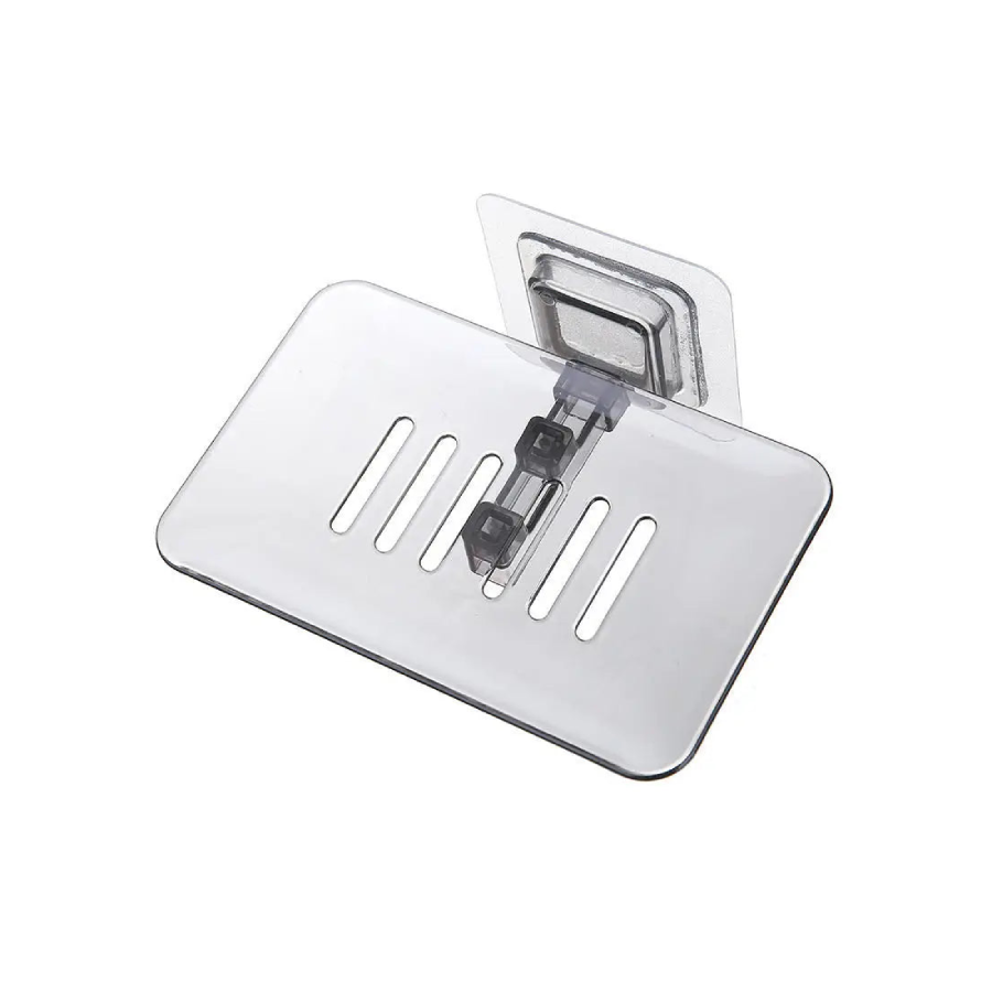 porte savon adhesif Noir