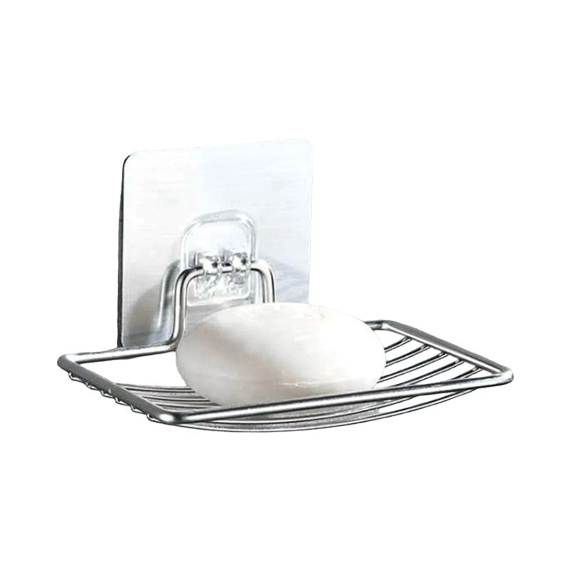 porte savon mural adhesif Métal