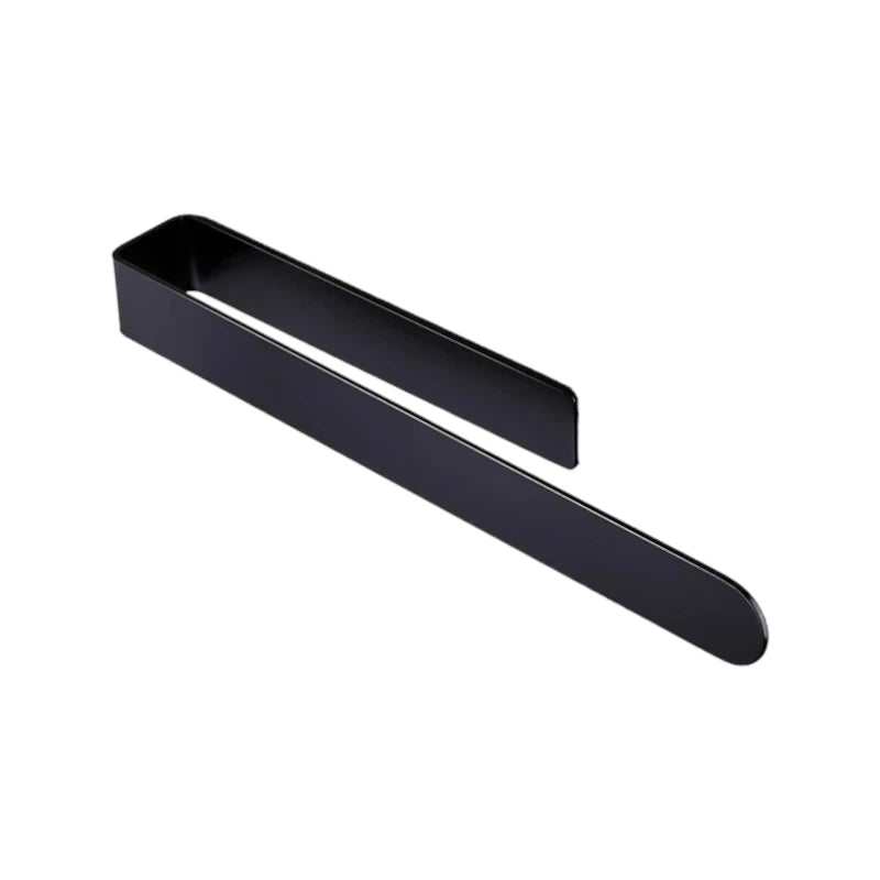 porte serviette adhesif Noir