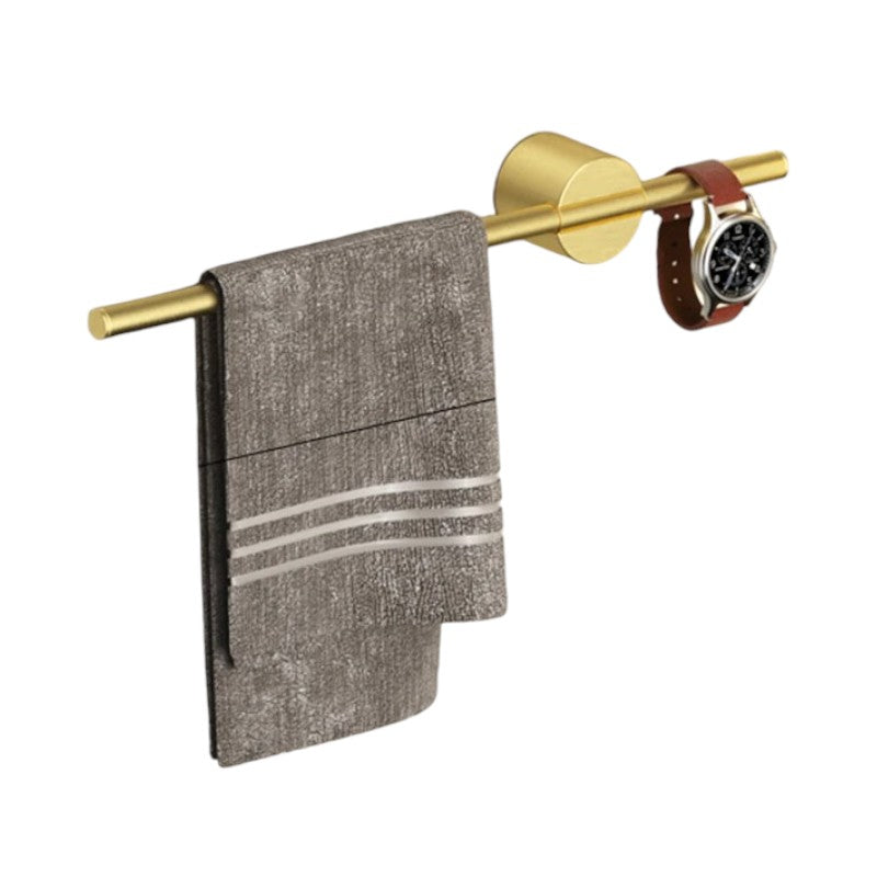 porte serviette mural design Or 40 cm