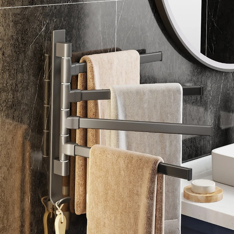 porte serviette pivotant