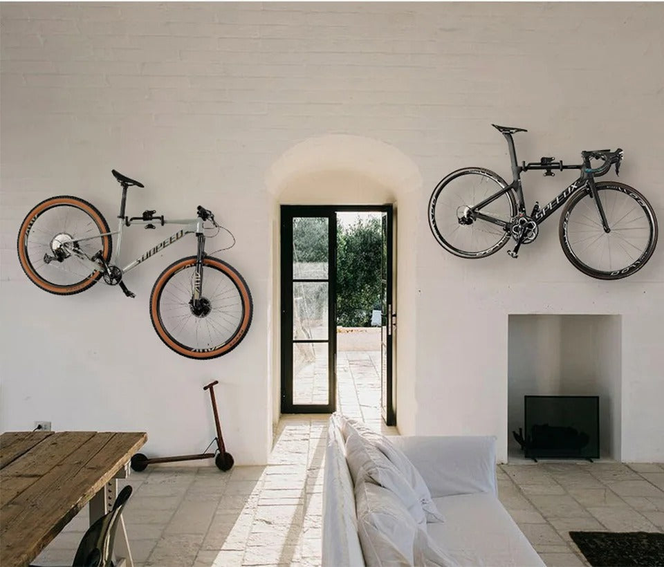 porte velo mural
