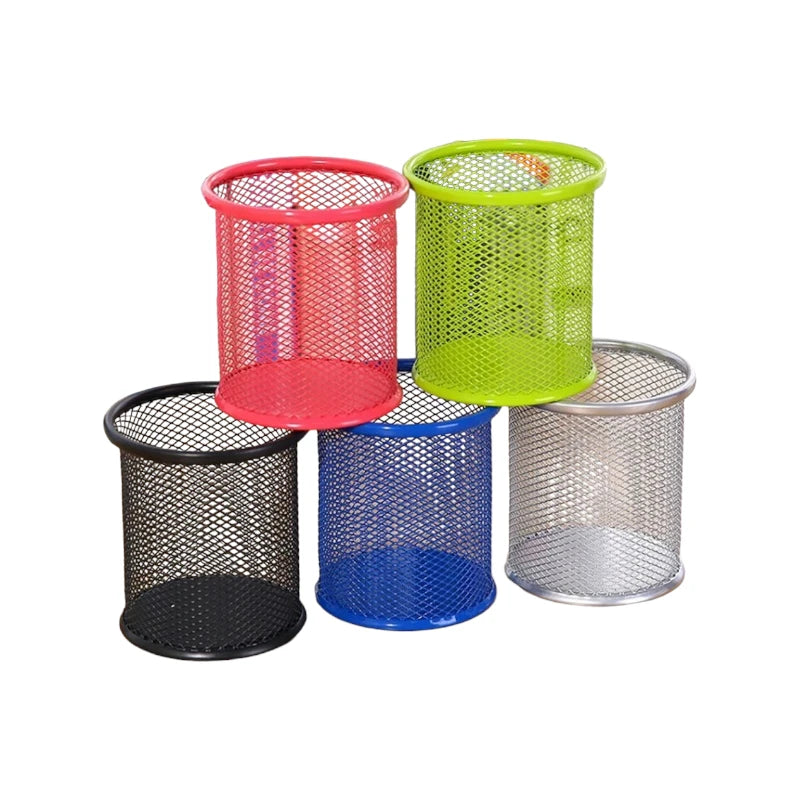 pot a crayon metal