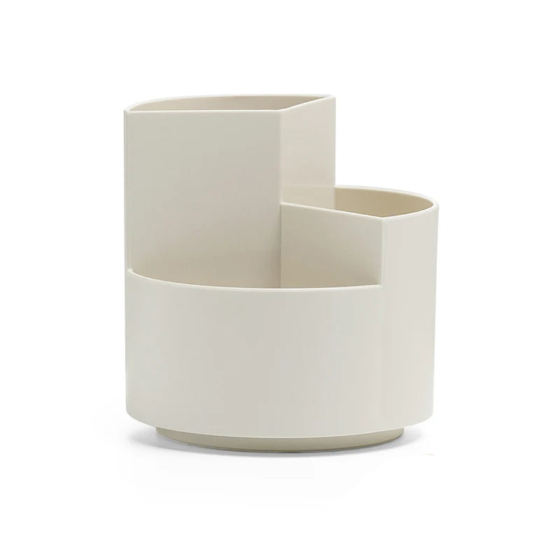 pot a crayon rotatif Beige