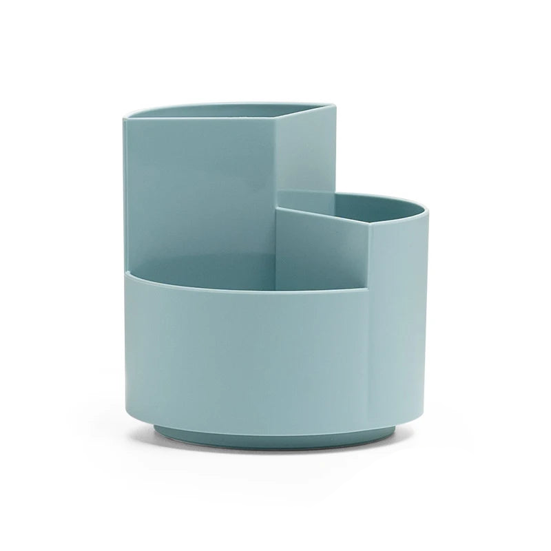 pot a crayon rotatif Bleu