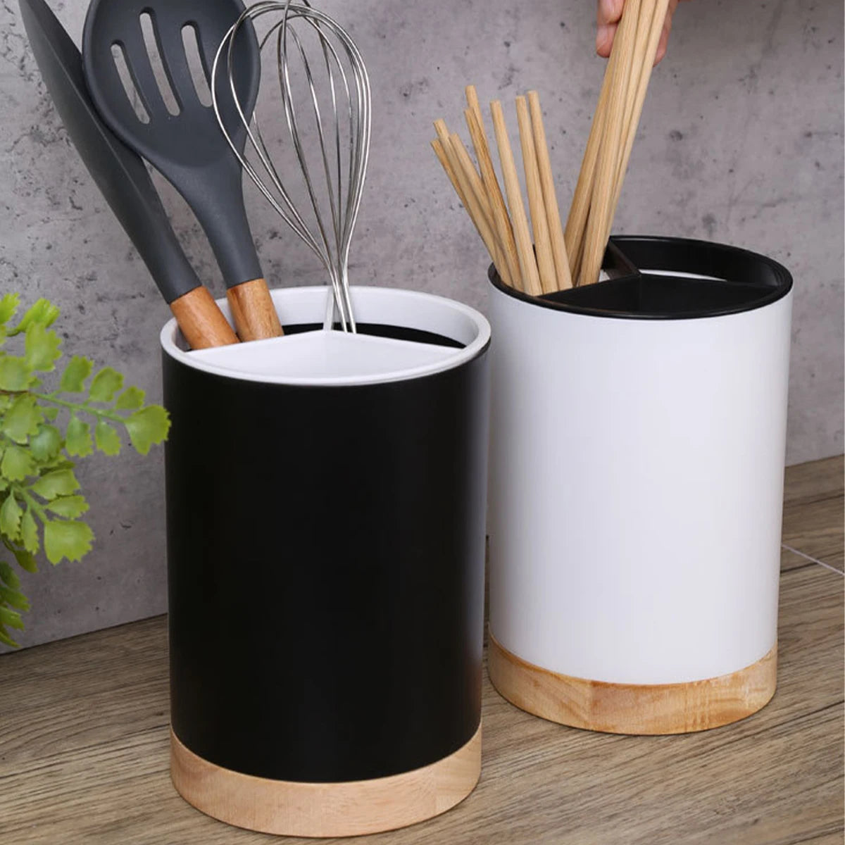 pot a ustensiles de cuisine design