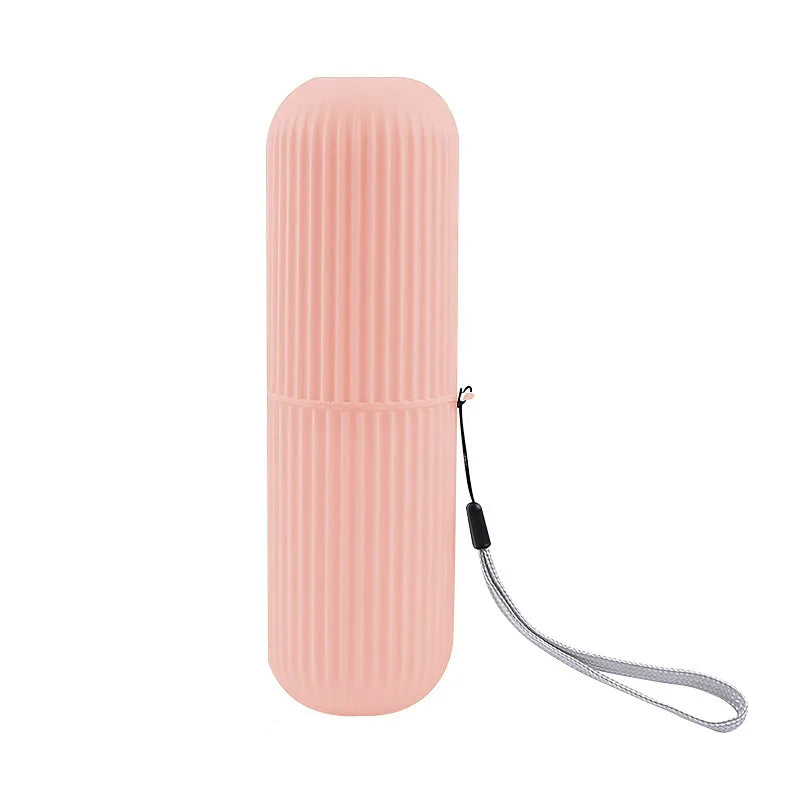 brosse a dent de voyage Rose