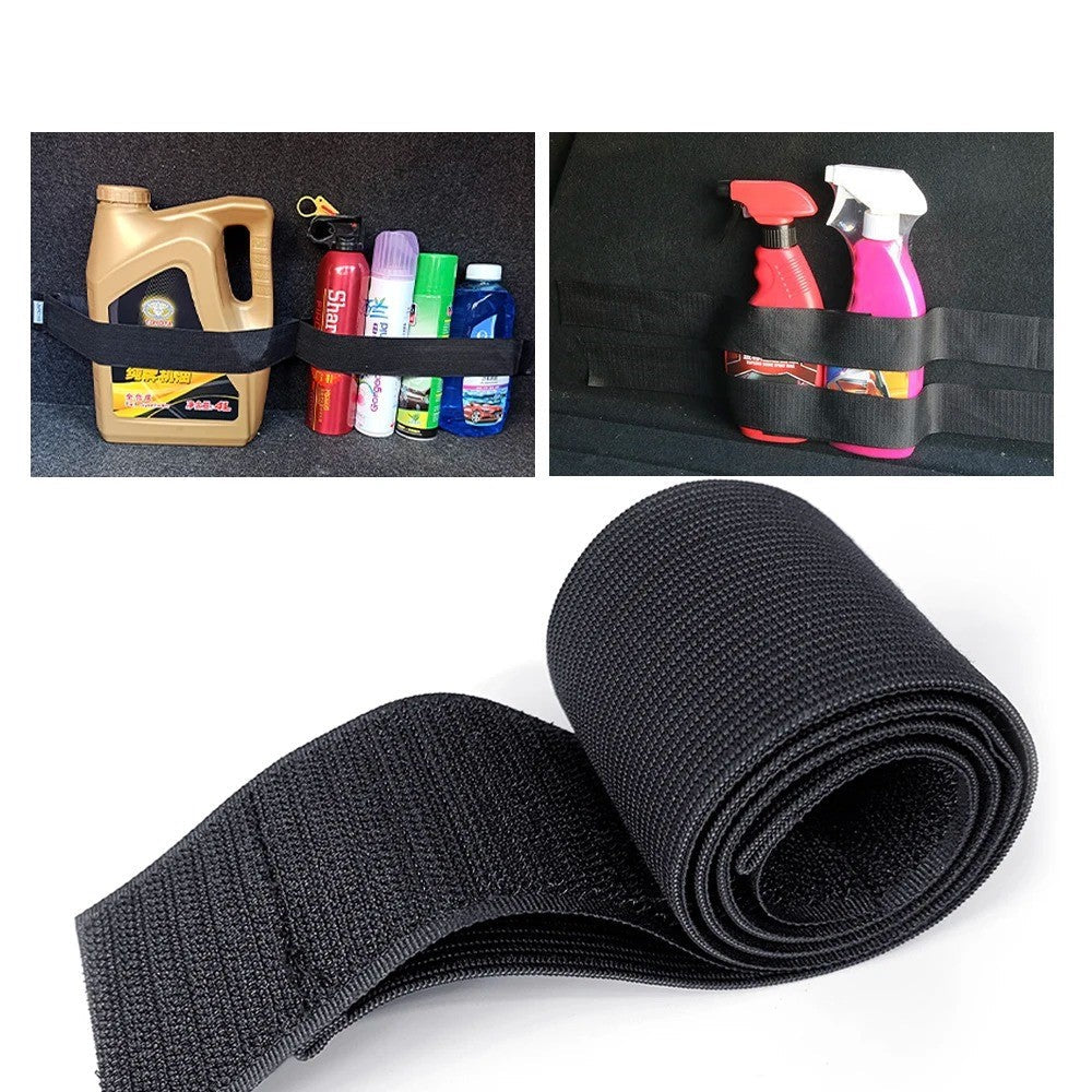 rangement coffre voiture velcro