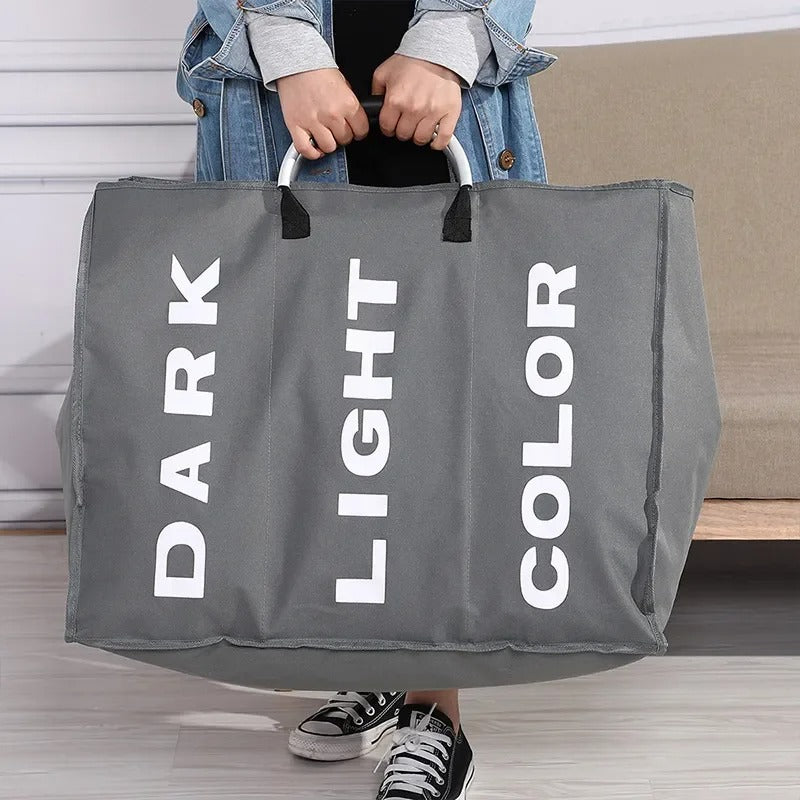 sac a linge sale en tissu