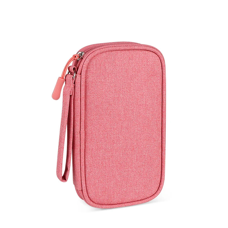 sacoche range cable Rose Simple