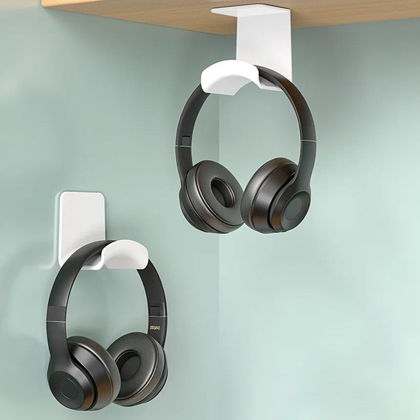support casque mural