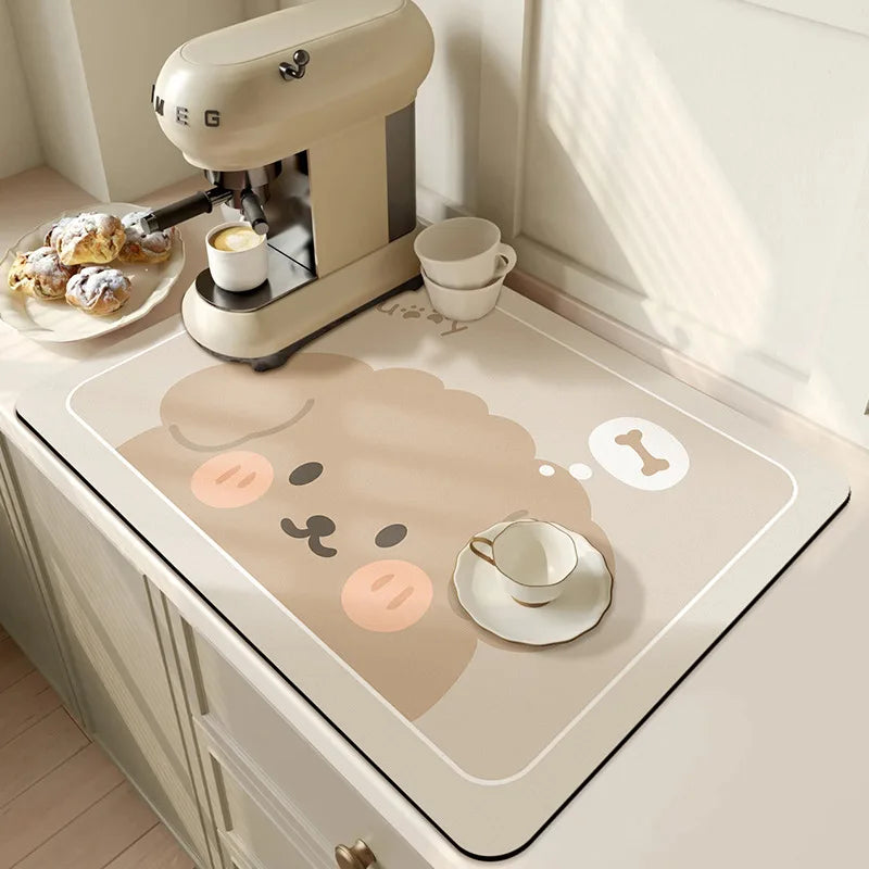 tapis plan de travail Chien S