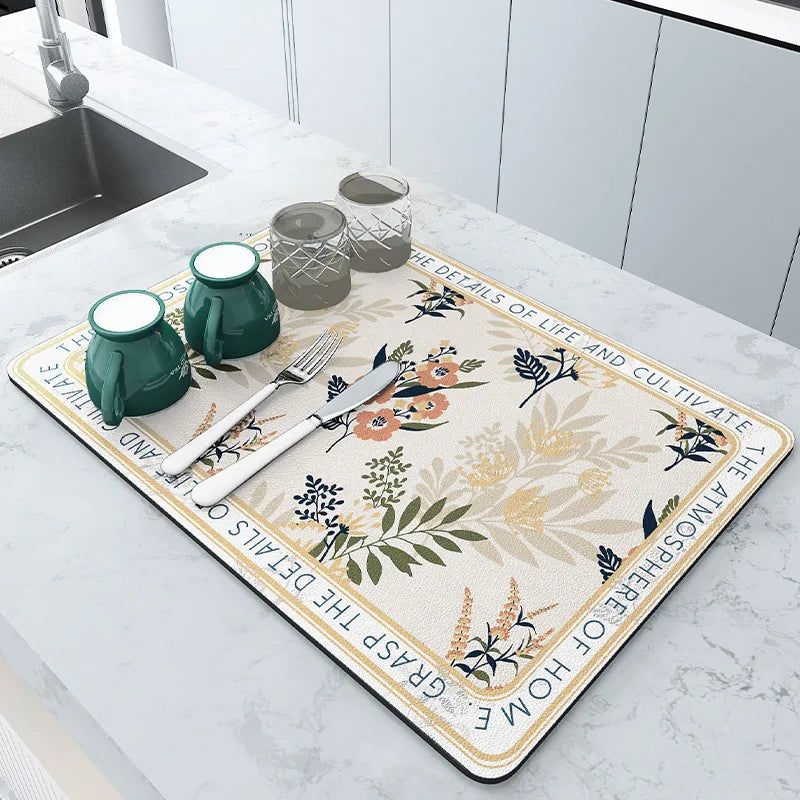 tapis plan de travail Orange S