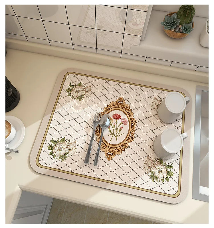 tapis plan de travail Style anglais S