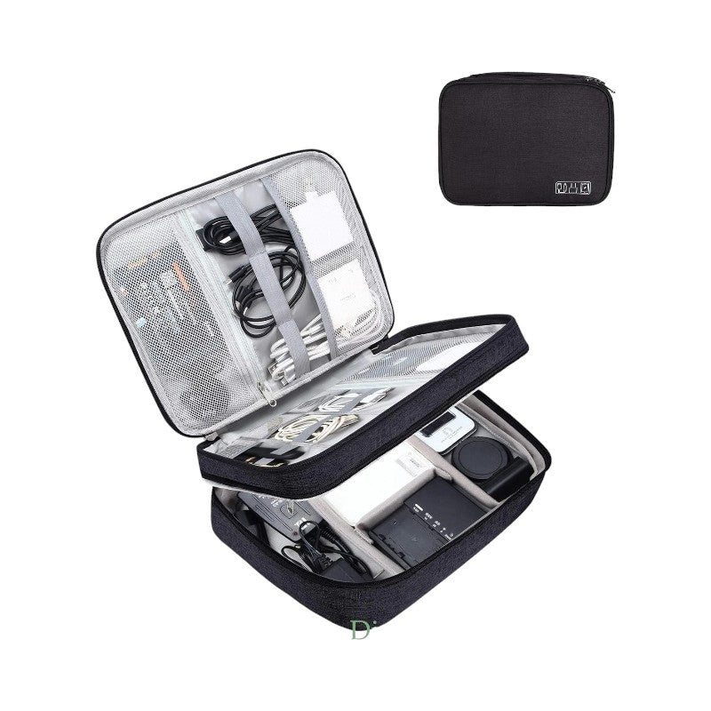 trousse electronique Double Noir