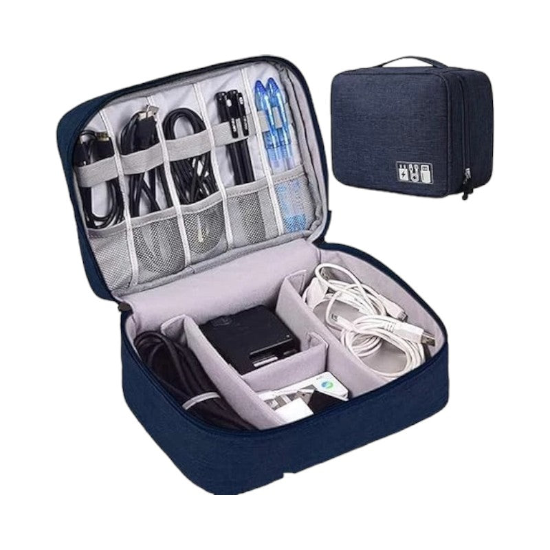 trousse electronique Simple Bleu