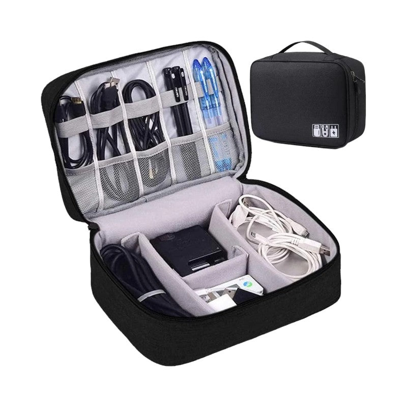 trousse electronique Simple Noir