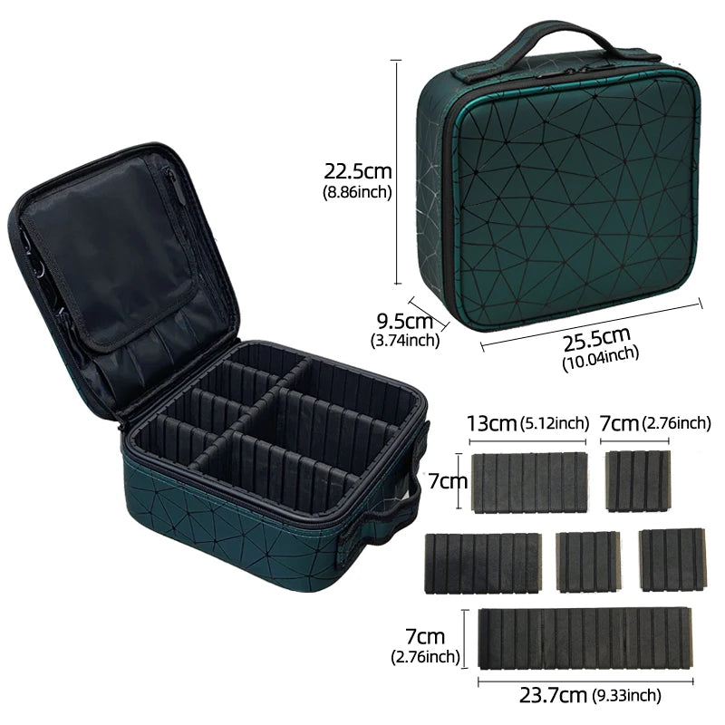 trousse maquillage compartiment